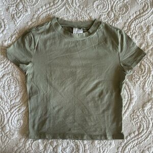 Women’s Fitted Top, H&M, Size M